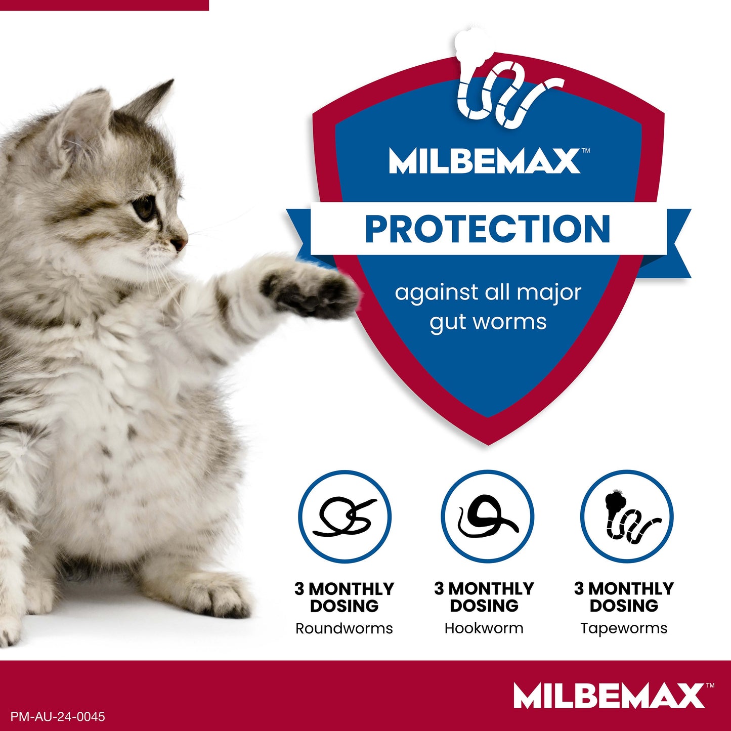 Milbemax Allwormer 0.5-2kg Cat