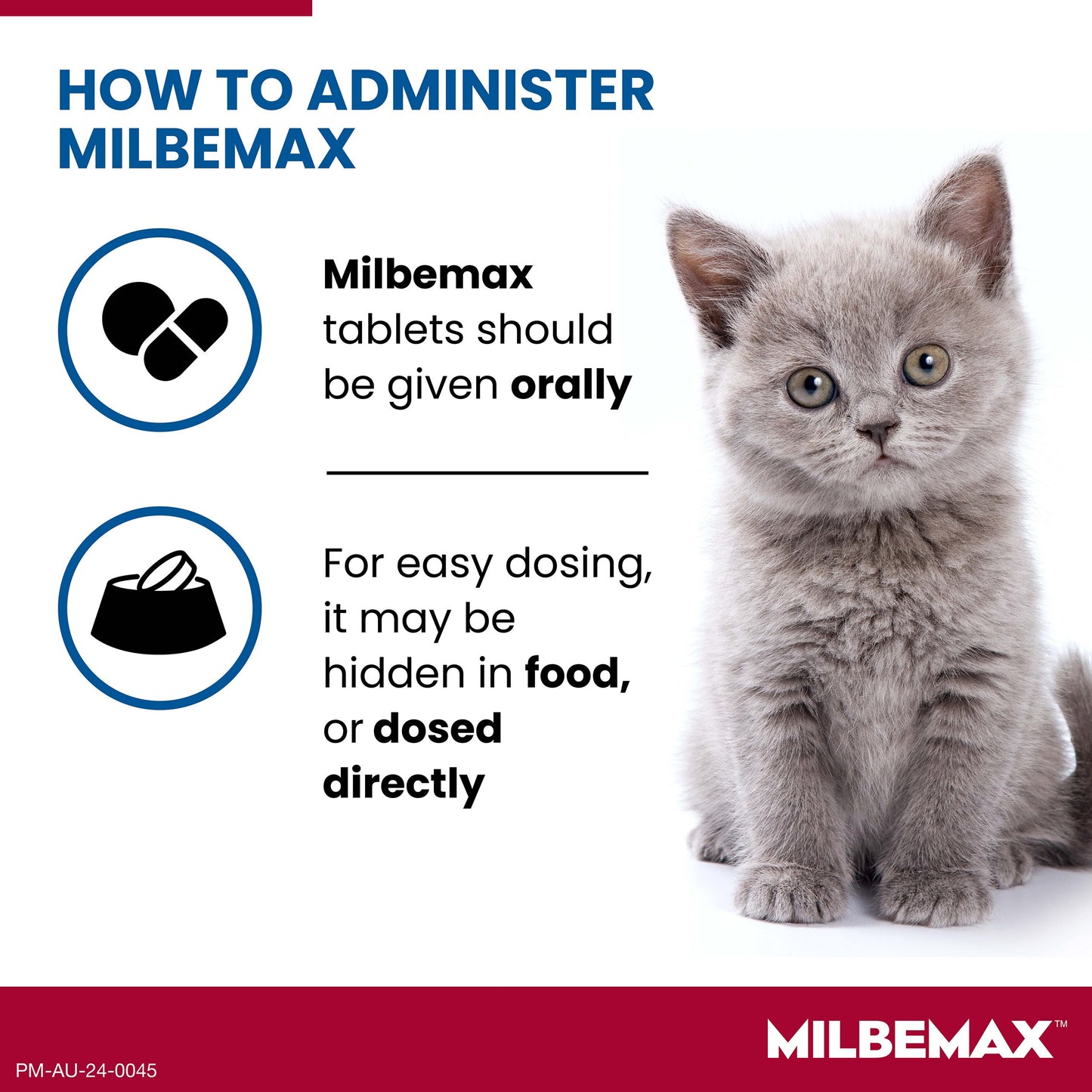 Milbemax Allwormer 0.5-2kg Cat