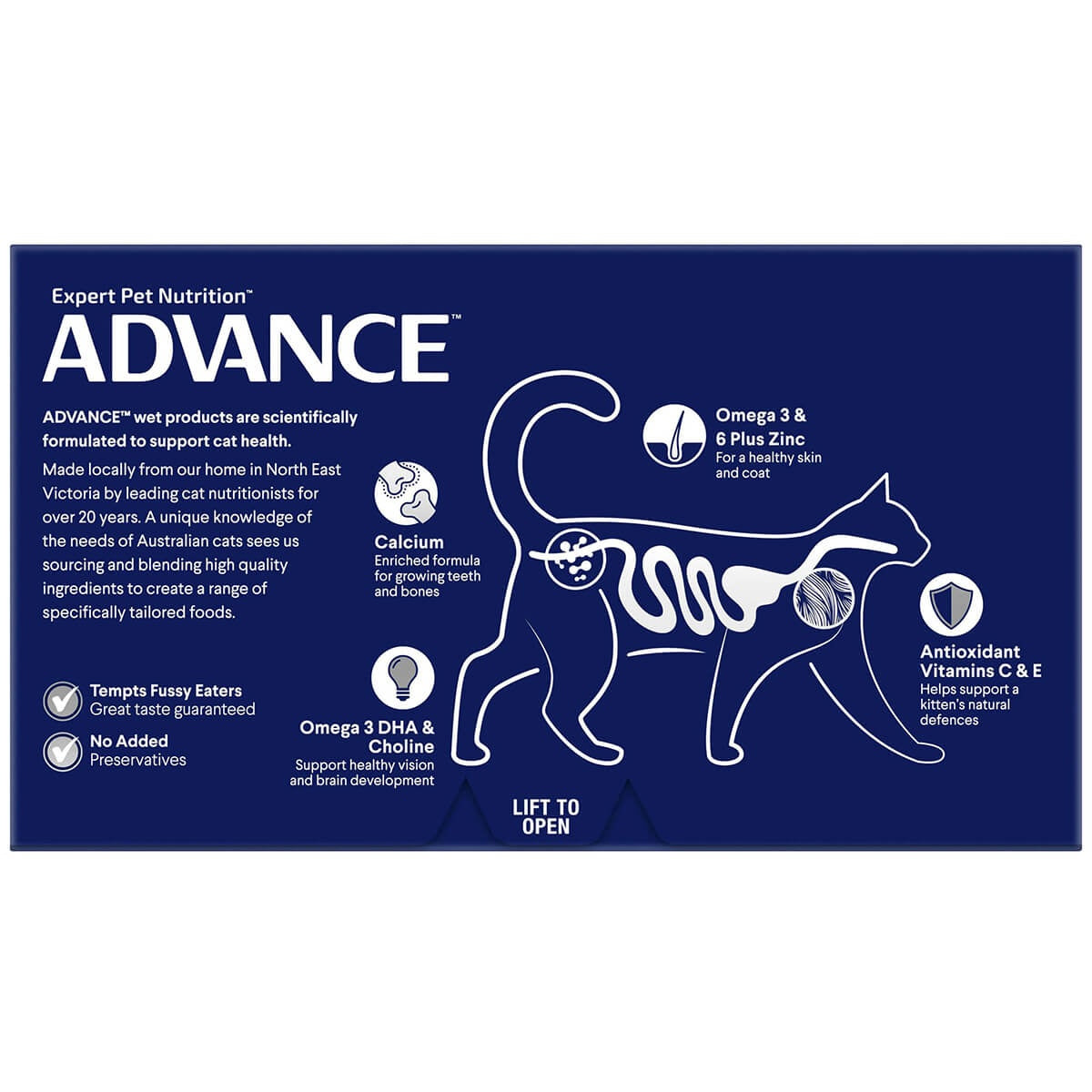 Advance Kitten Tender Chicken Delight Wet Cat Food