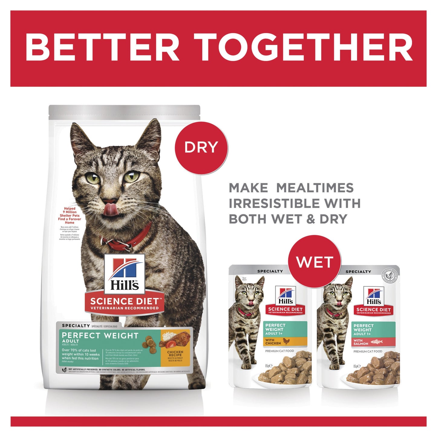 Hill's Science Diet Perfect Weight Adult Dry Cat Food