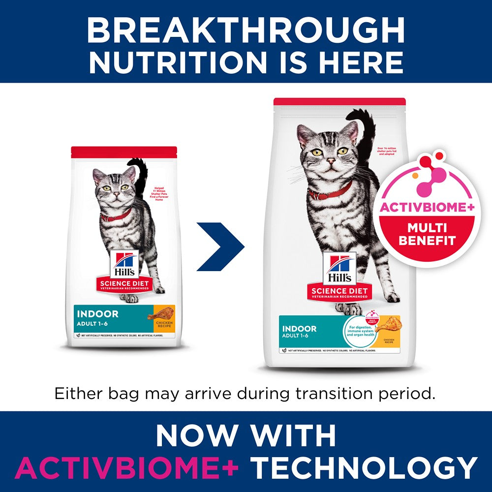 Hill's Science Diet Indoor Adult Dry Cat Food