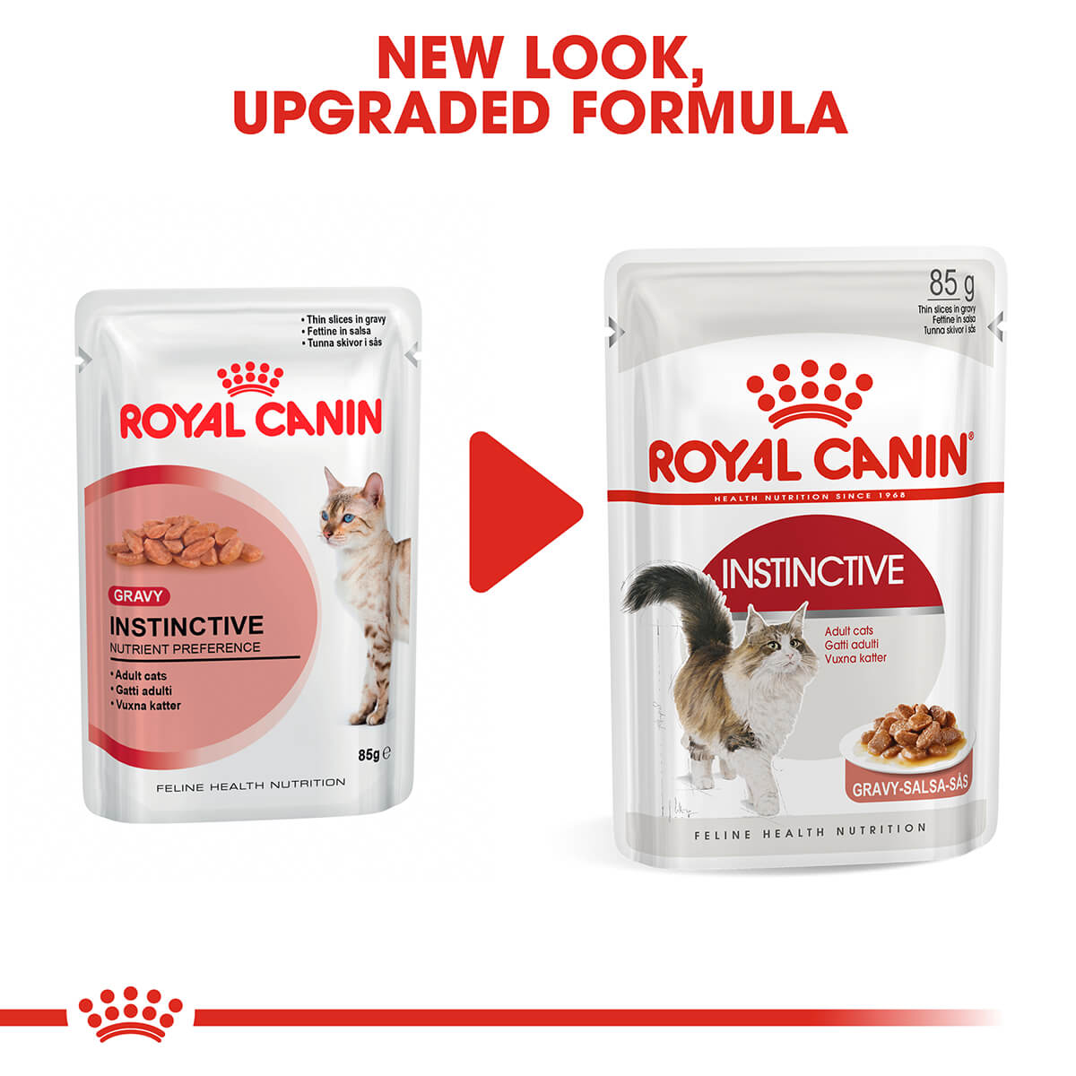 Royal Canin Instinctive Gravy Adult Wet Cat Food