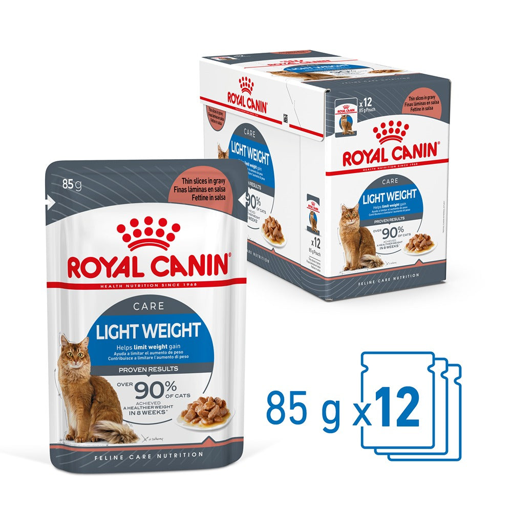 Royal Canin Light Weight Care Gravy Adult Wet Cat Food 85g