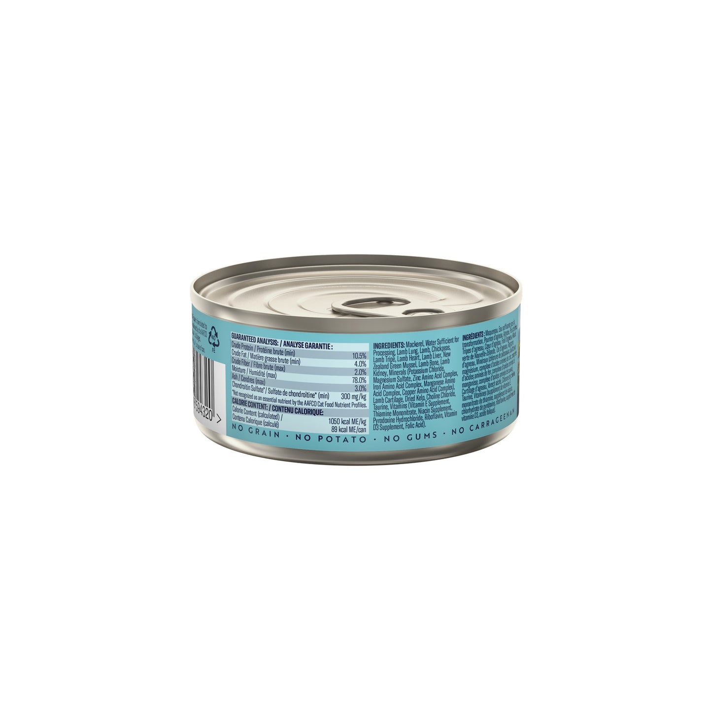 Ziwi Peak Mackerel & Lamb Recipe Wet Cat Food