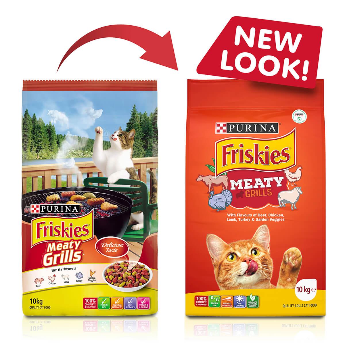 Purina Friskies Meaty Grills Adult Dry Cat Food