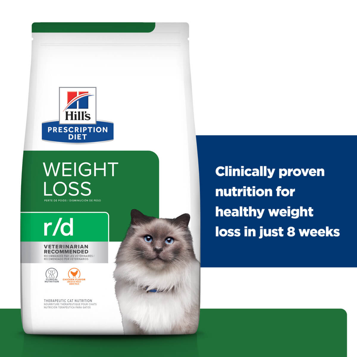 Hill's Prescription Diet R/D Weight Loss Dry Cat Food