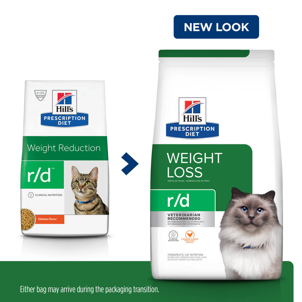Hill's Prescription Diet R/D Weight Loss Dry Cat Food