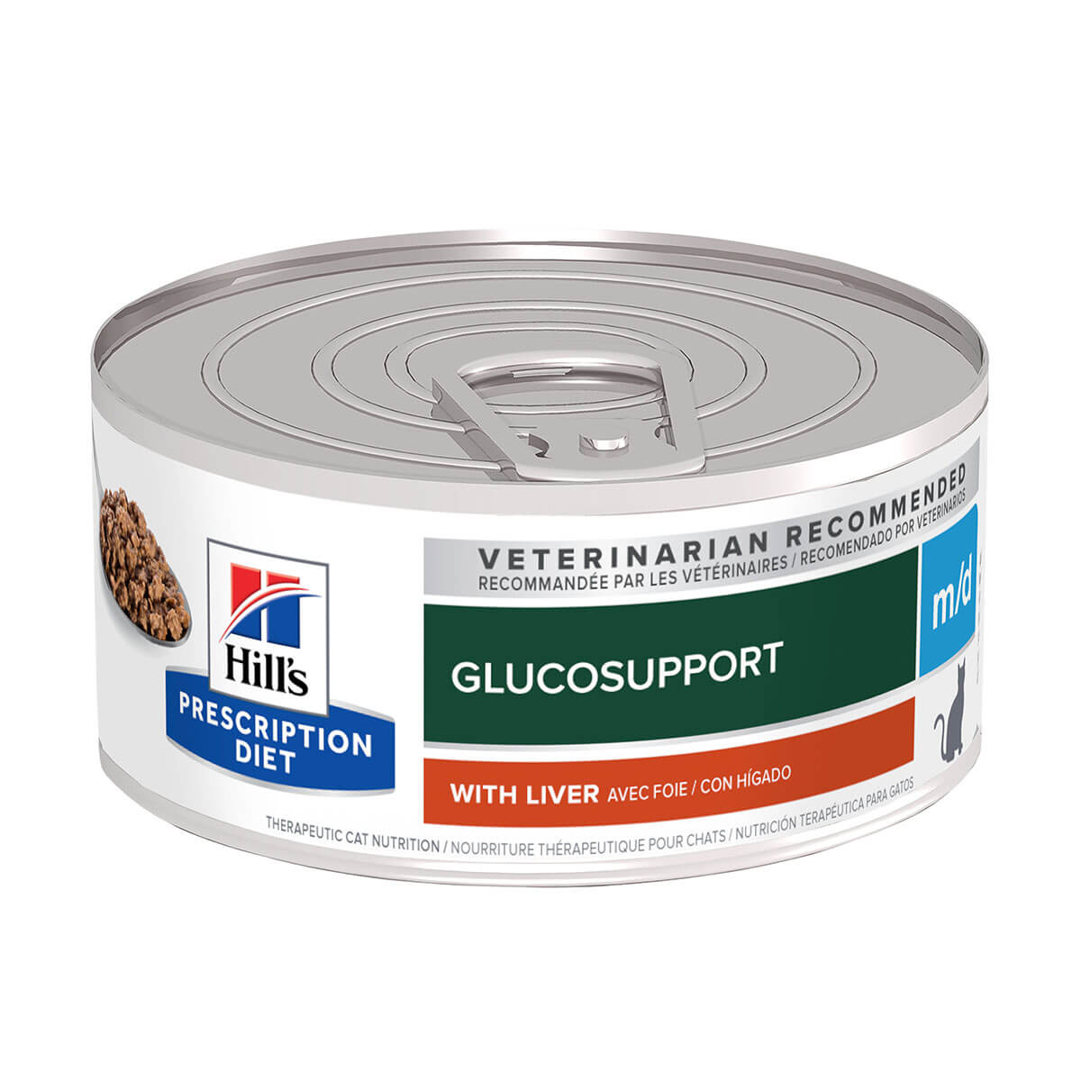 Hill's Prescription Diet M/D GlucoSupport Liver Wet Cat Food