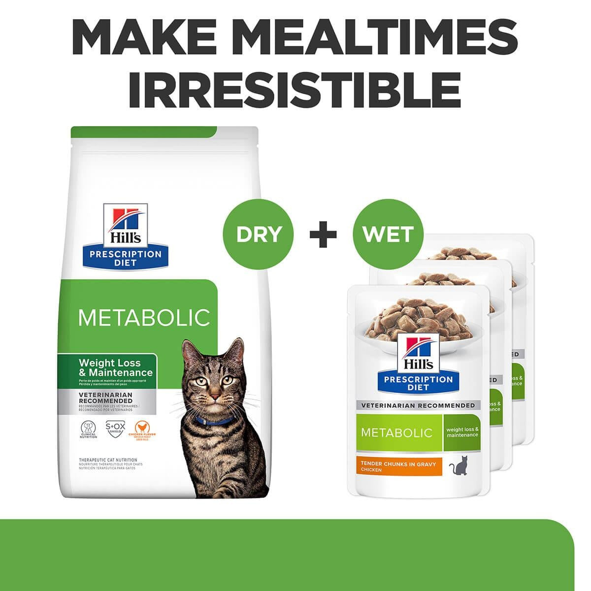 Hill's Prescription Diet Metabolic Weight Management Dry Cat Food