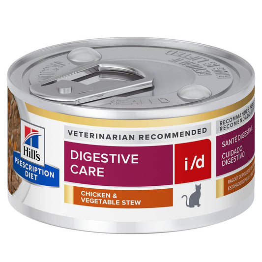 Hill's Prescription Diet I/D Digestive Care Chicken & Vegetable Stew Wet Cat Food
