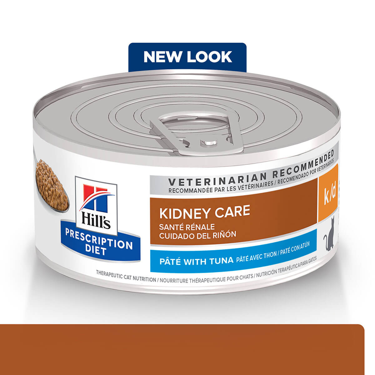 Hill's Prescription Diet K/D Kidney Care Pate With Tuna Wet Cat Food