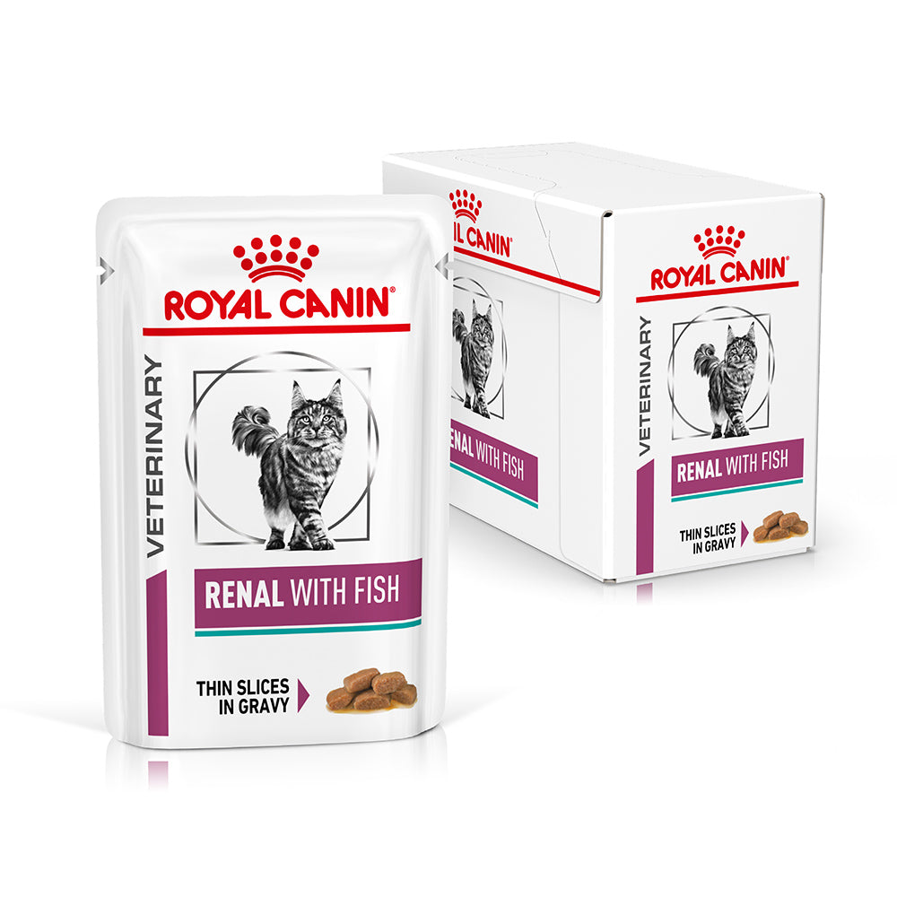 Royal Canin Veterinary Renal Fish Wet Cat Food