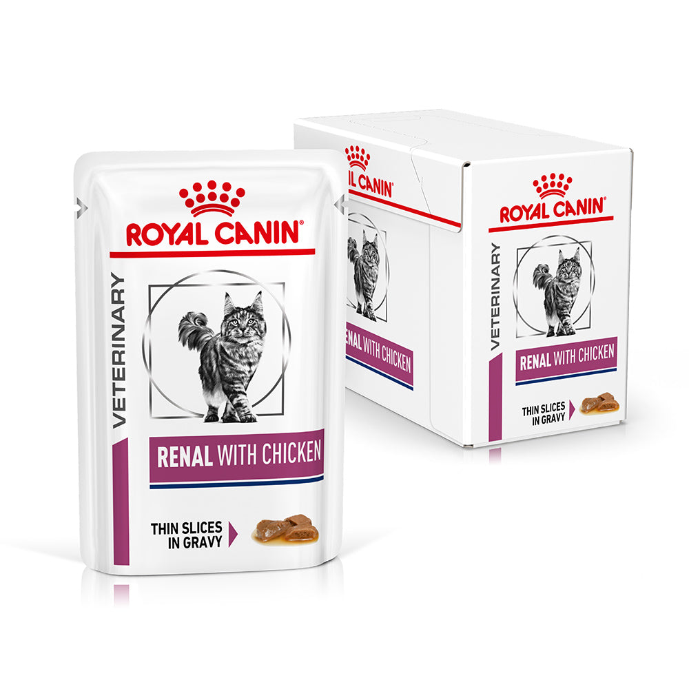 Royal Canin Veterinary Renal Chicken Wet Cat Food