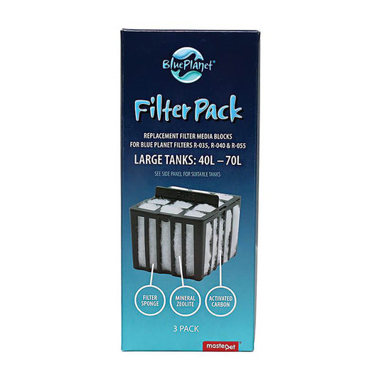 Blue Planet Blue Planet Filter Media Med40/70Lt 3pk
