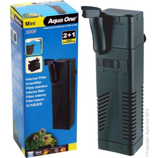 Aqua One 300F Mini Internal Filter 150L/HR 240V