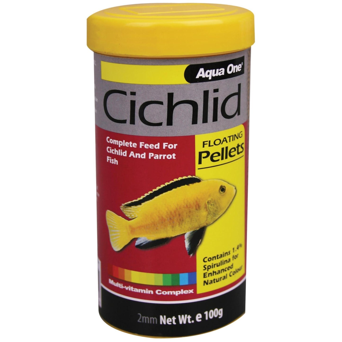 Aqua One Cichlid / Red Parrot Pellet Fish Food
