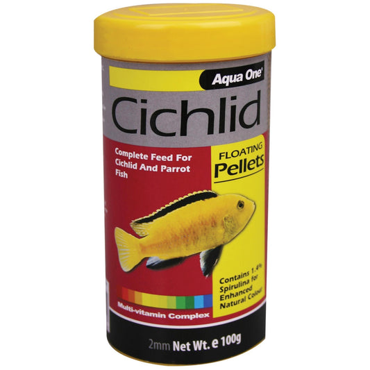 Aqua One Cichlid / Red Parrot Pellet Fish Food