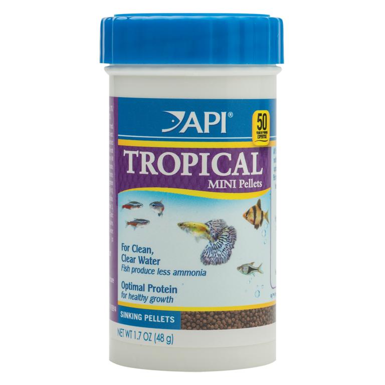 API Tropical Mini Pellets Fish Food