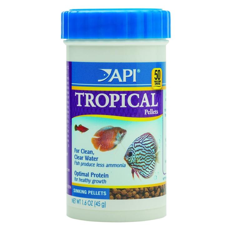 API Tropical Pellet Fish Food