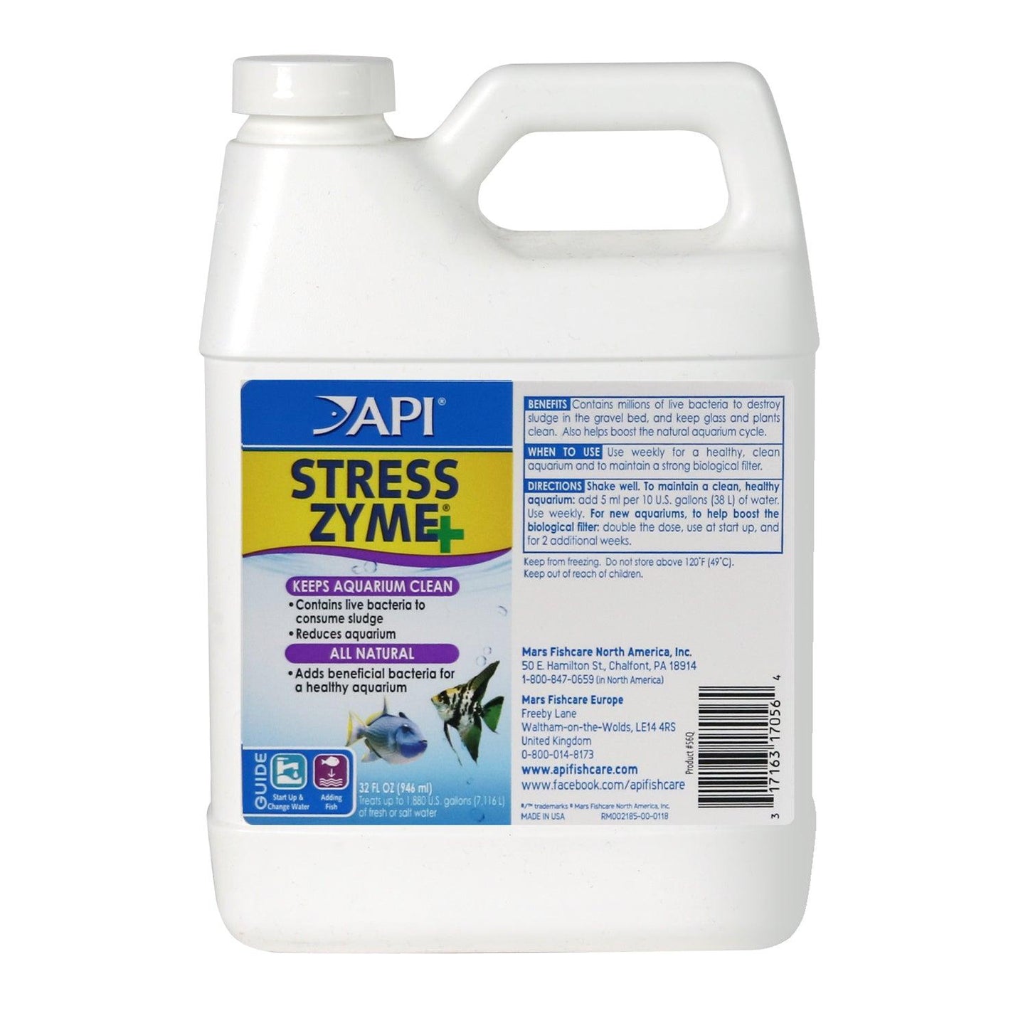 API Stress Zyme Beneficial Aquarium Bacteria