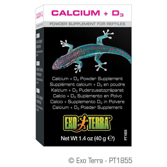 Exo Terra Calcium + D3 Reptile Supplement
