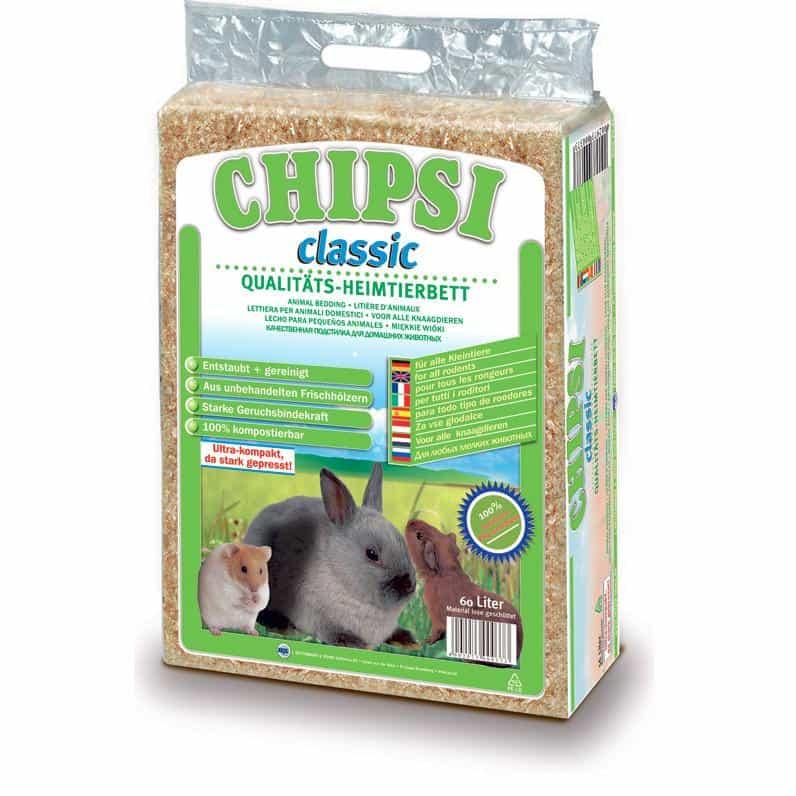 Chipsi Litter  Classic Wood Shavings  Small Animal Bedding