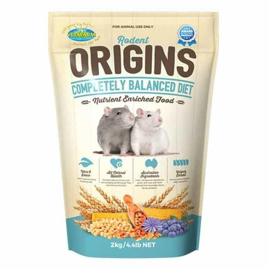Vetafarm Rodent Origins 2kg
