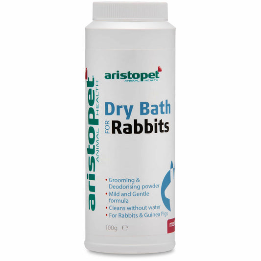 Aristopet Bunny Dry Bath Powder 100g