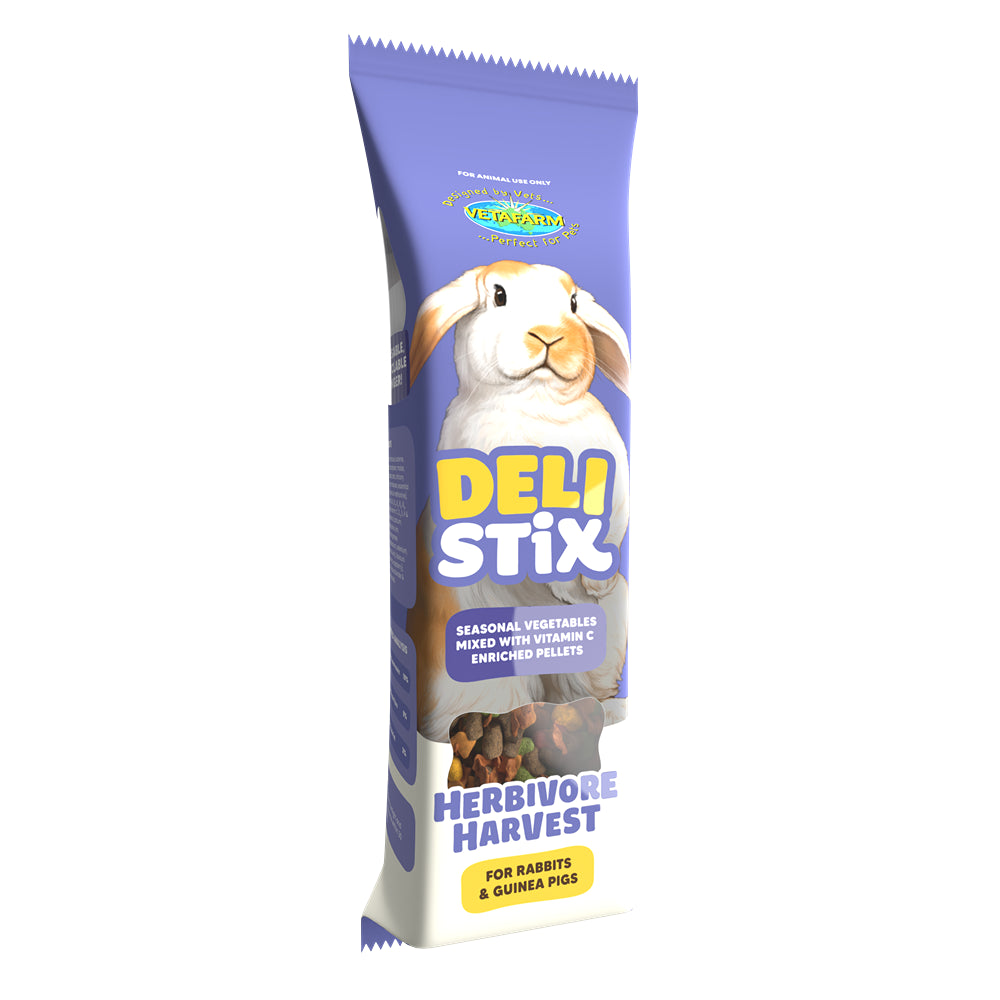 Vetafarm Deli Stix Herbivore Harvest Rabbit & Guinea Pig Treat
