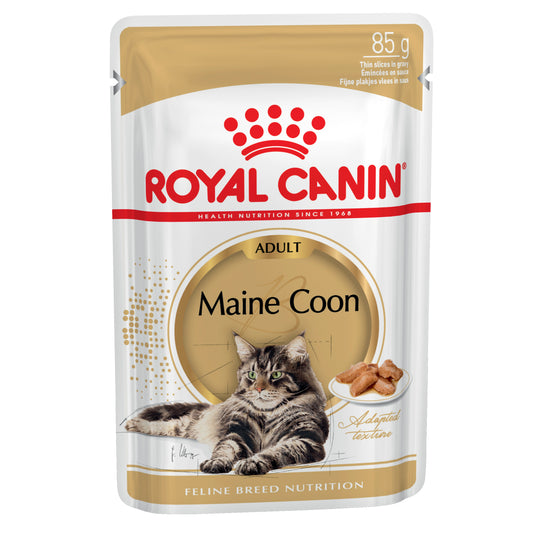 Royal Canin Maine Coon Adult In Gravy Wet Cat Food
