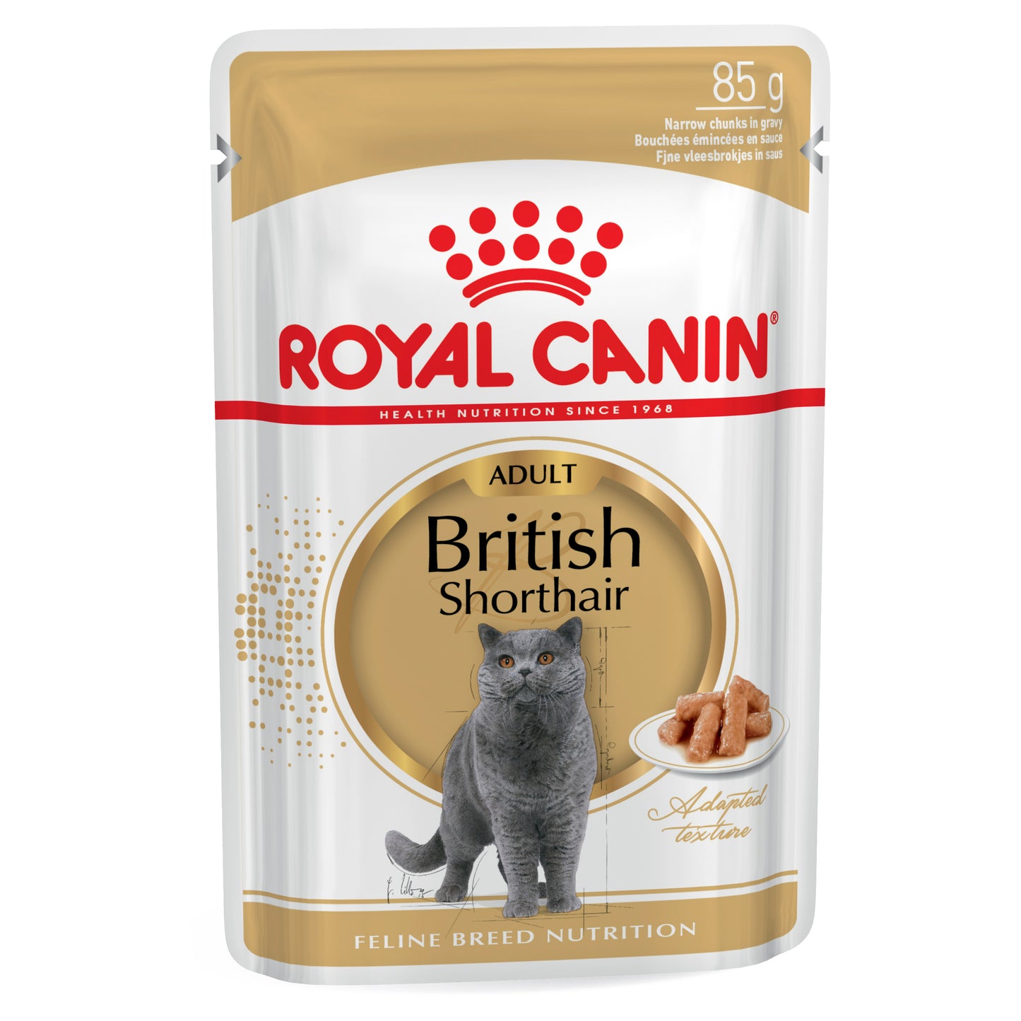 Royal Canin British Shorthair Adult In Gravy Wet Cat Food
