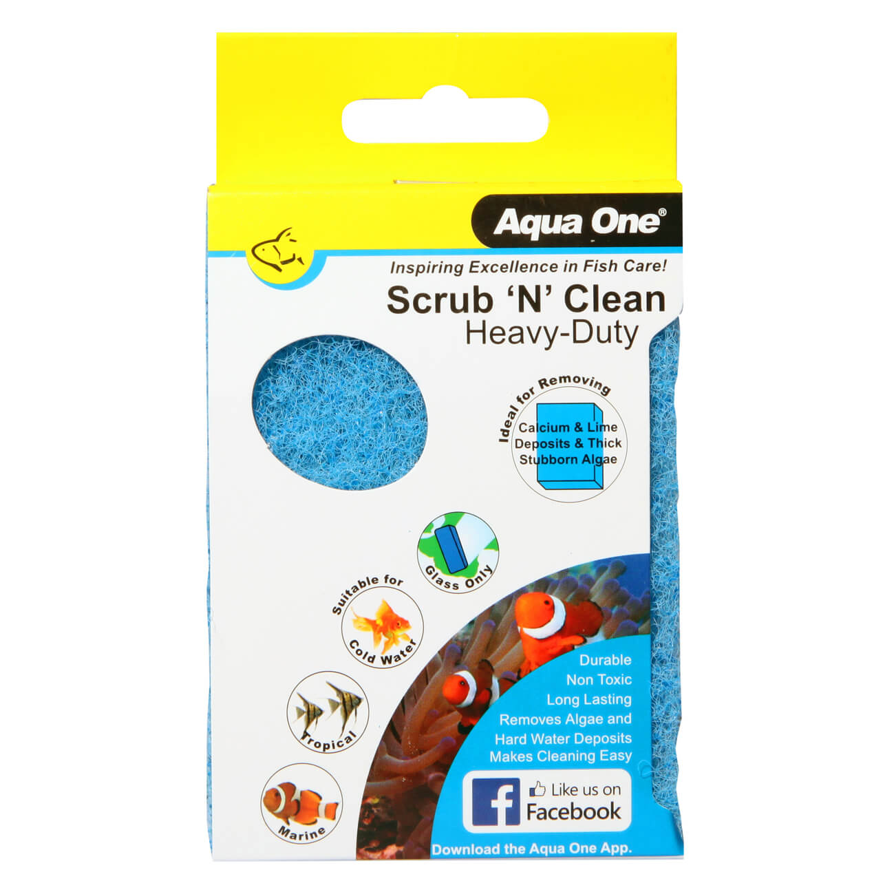 Aqua One Scrub n Clean Algae Coarse Pad