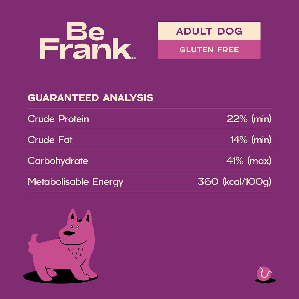 Be Frank Kangaroo & Lamb Dry Dog Food