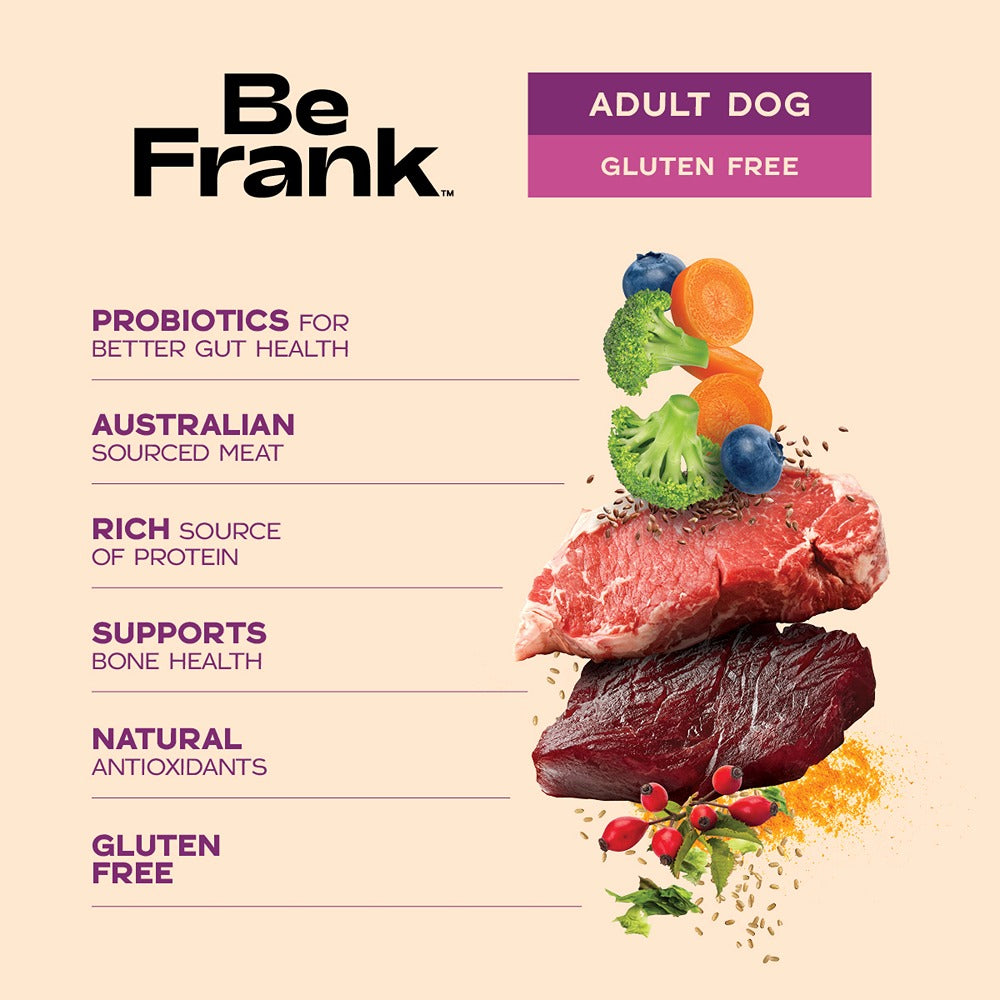 Be Frank Kangaroo & Lamb Dry Dog Food