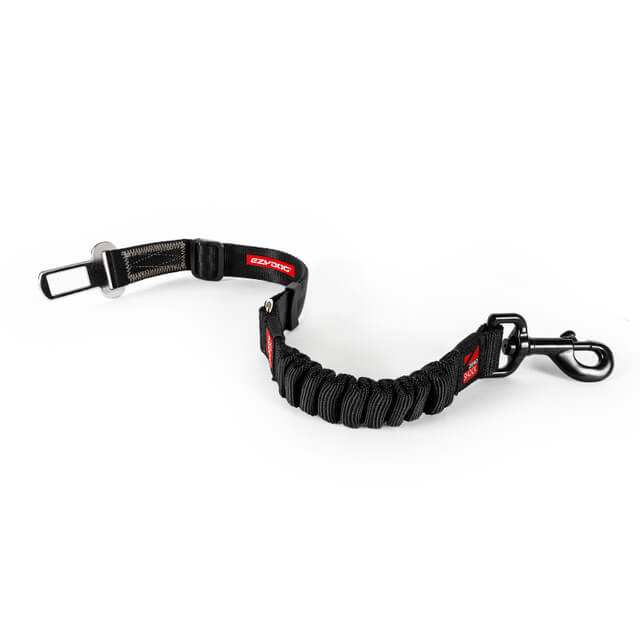 EzyDog Click Zero Shock Car Restraint Black