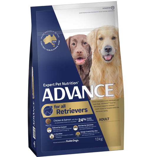 Advance Retriever Dry Dog Food Chicken And Salmon