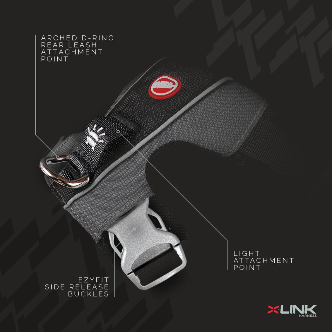 EzyDog X-Link Dog Harness