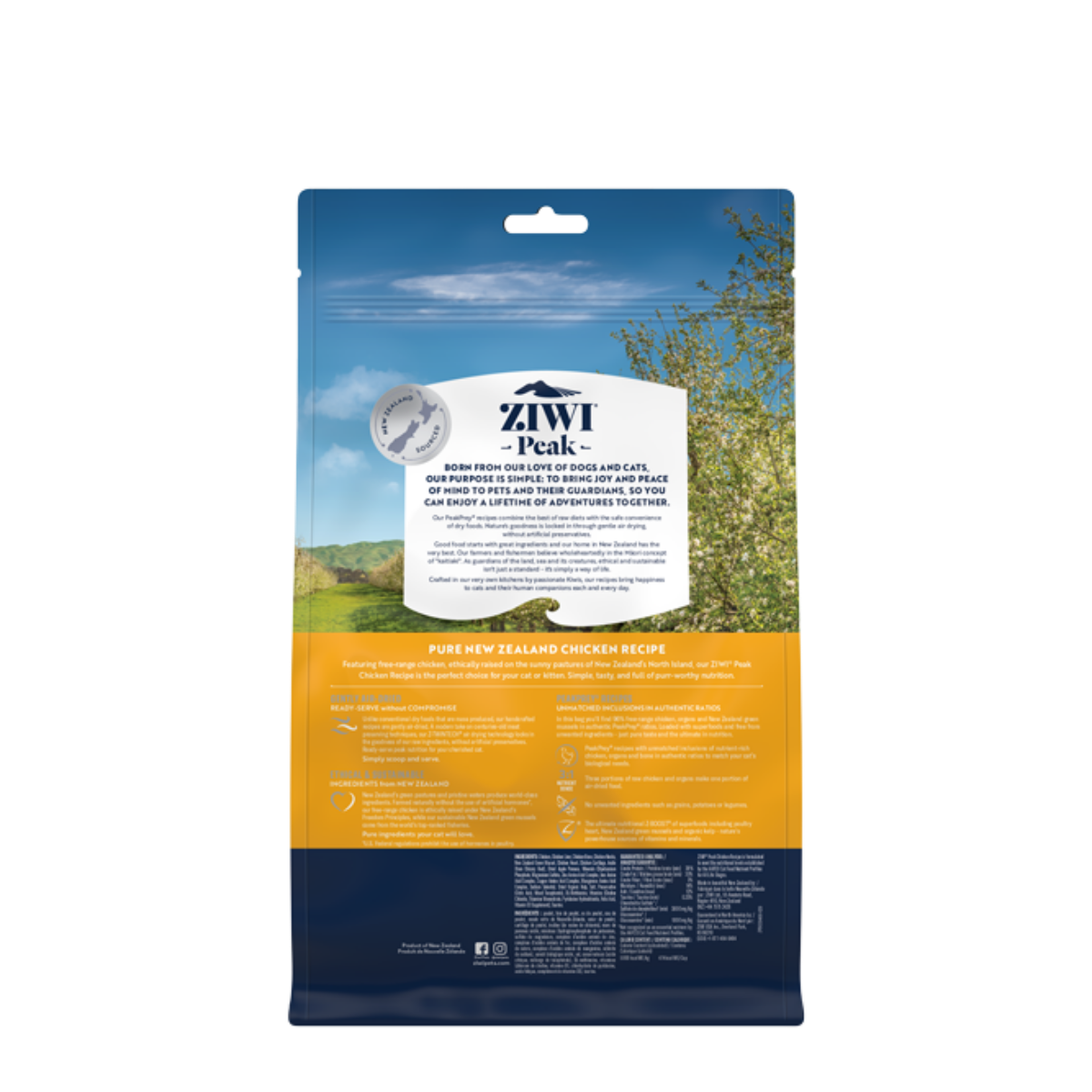 Ziwi Peak Air Dried Chicken Recipe Dry Cat Food