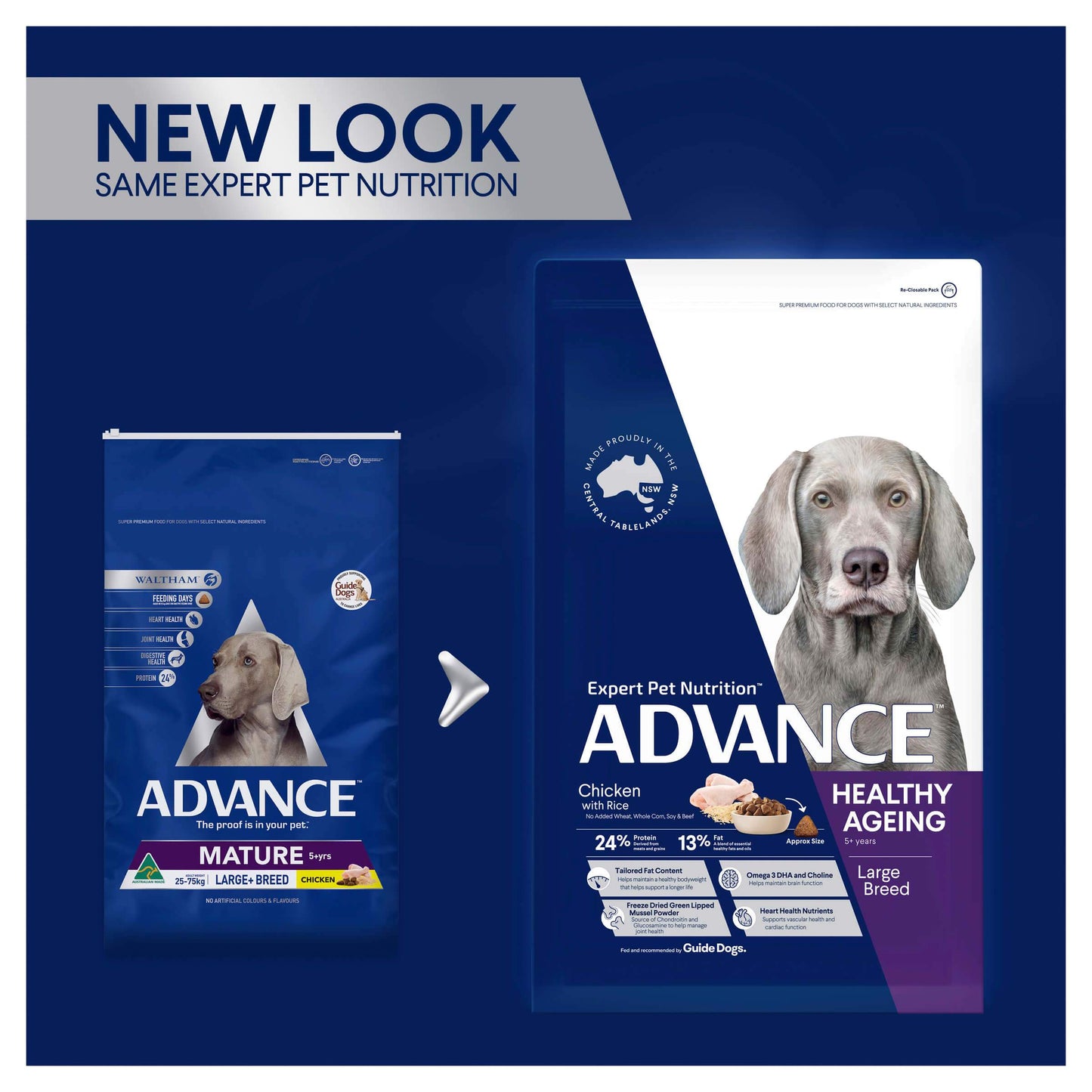 Advance Healthy Ageing Large Breed Chicken Dry Dog Food