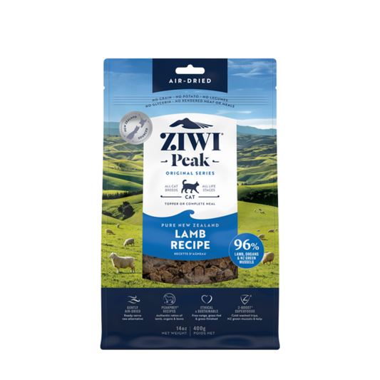 Ziwi Peak Air Dried Lamb Recipe Dry Cat Food