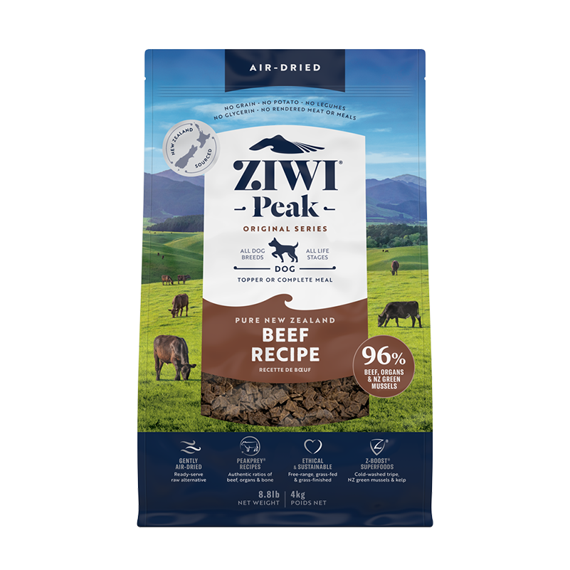 Ziwi Peak Air Dried Beef Recipe Dry Dog Food
