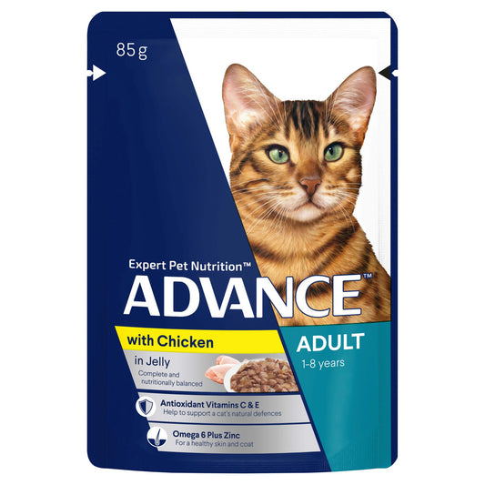 Advance Adult Chicken In Jelly Wet Cat Food - PetPost Australia