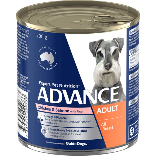 Advance Adult Chicken, Salmon & Rice Wet Dog Food - PetPost Australia