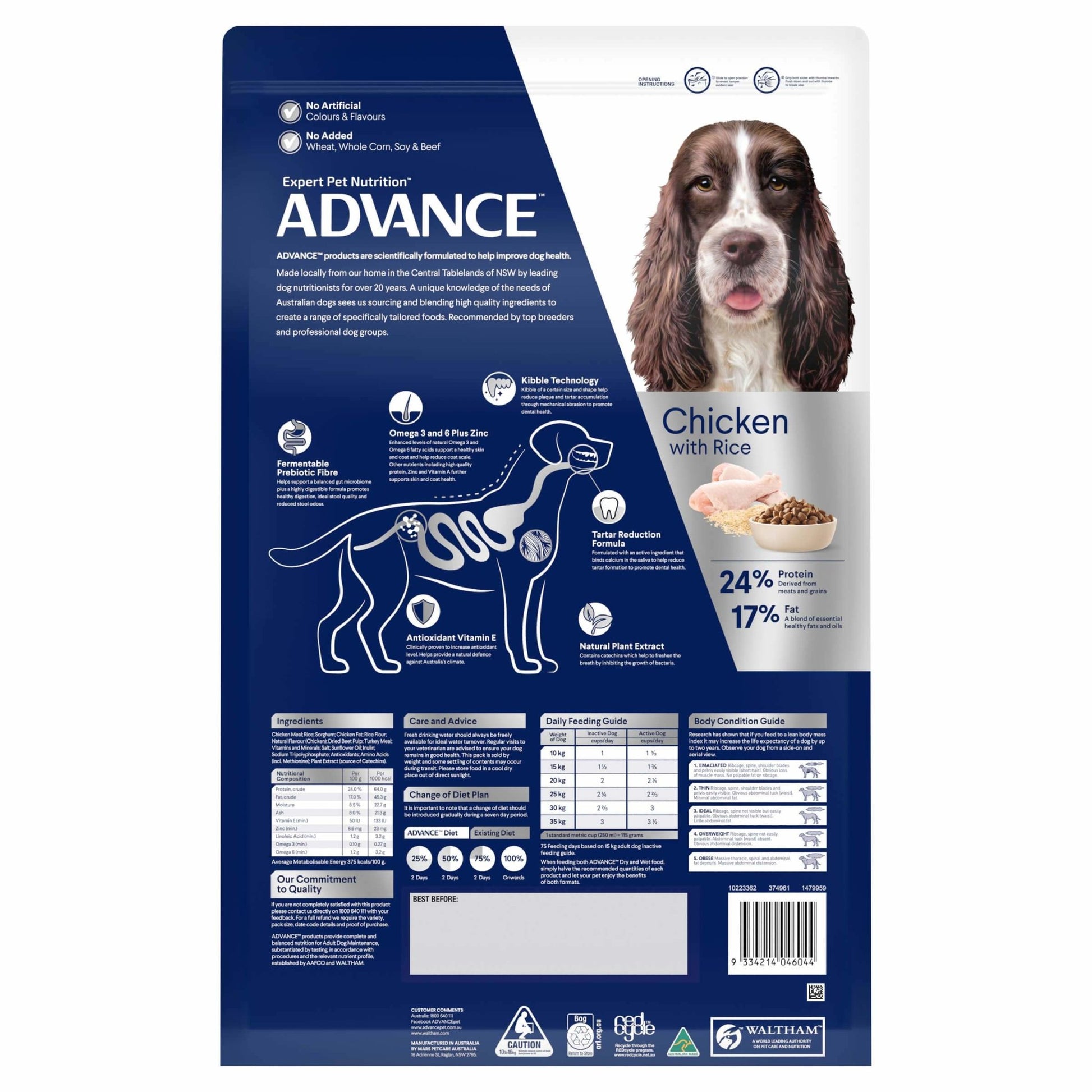 Advance Dental Care Adult Dry Dog Food - PetPost Australia