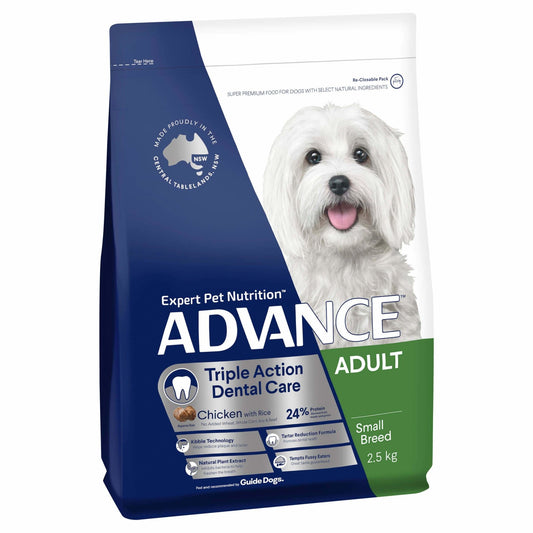 Advance Dental Care Toy & Small Breed Adult Dry Dog Food - PetPost Australia