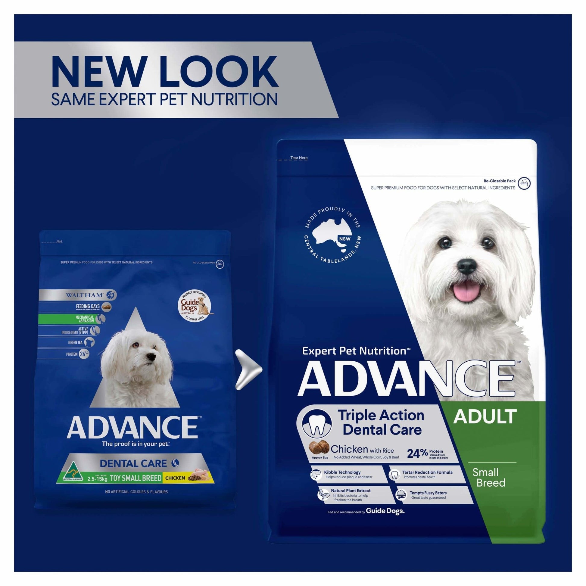 Advance Dental Care Toy & Small Breed Adult Dry Dog Food - PetPost Australia