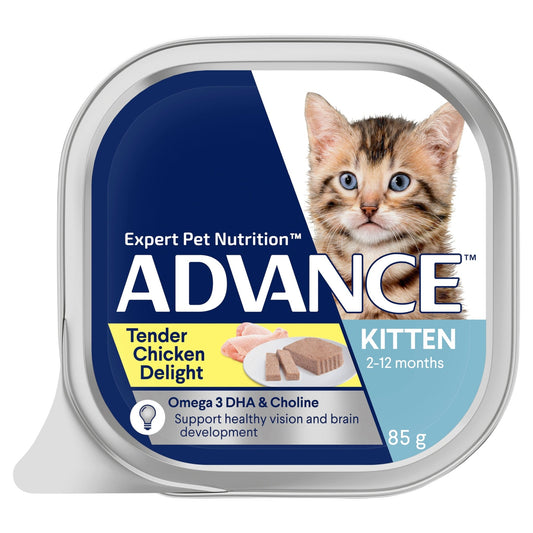 Advance Kitten Tender Chicken Delight Wet Cat Food - PetPost Australia