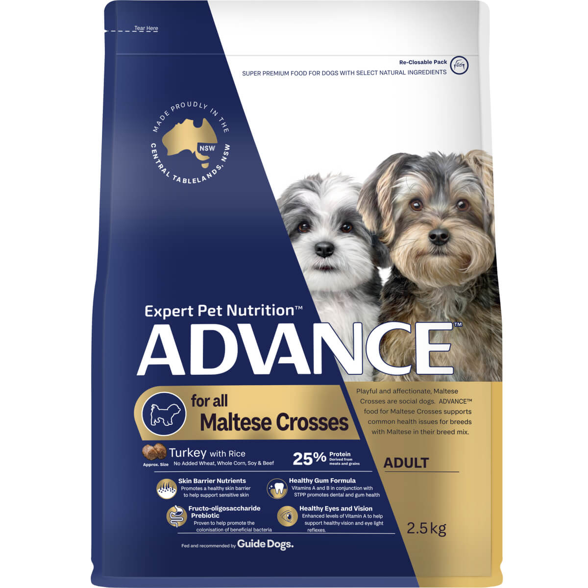 Advance Maltese Cross Dry Dog Food - PetPost Australia