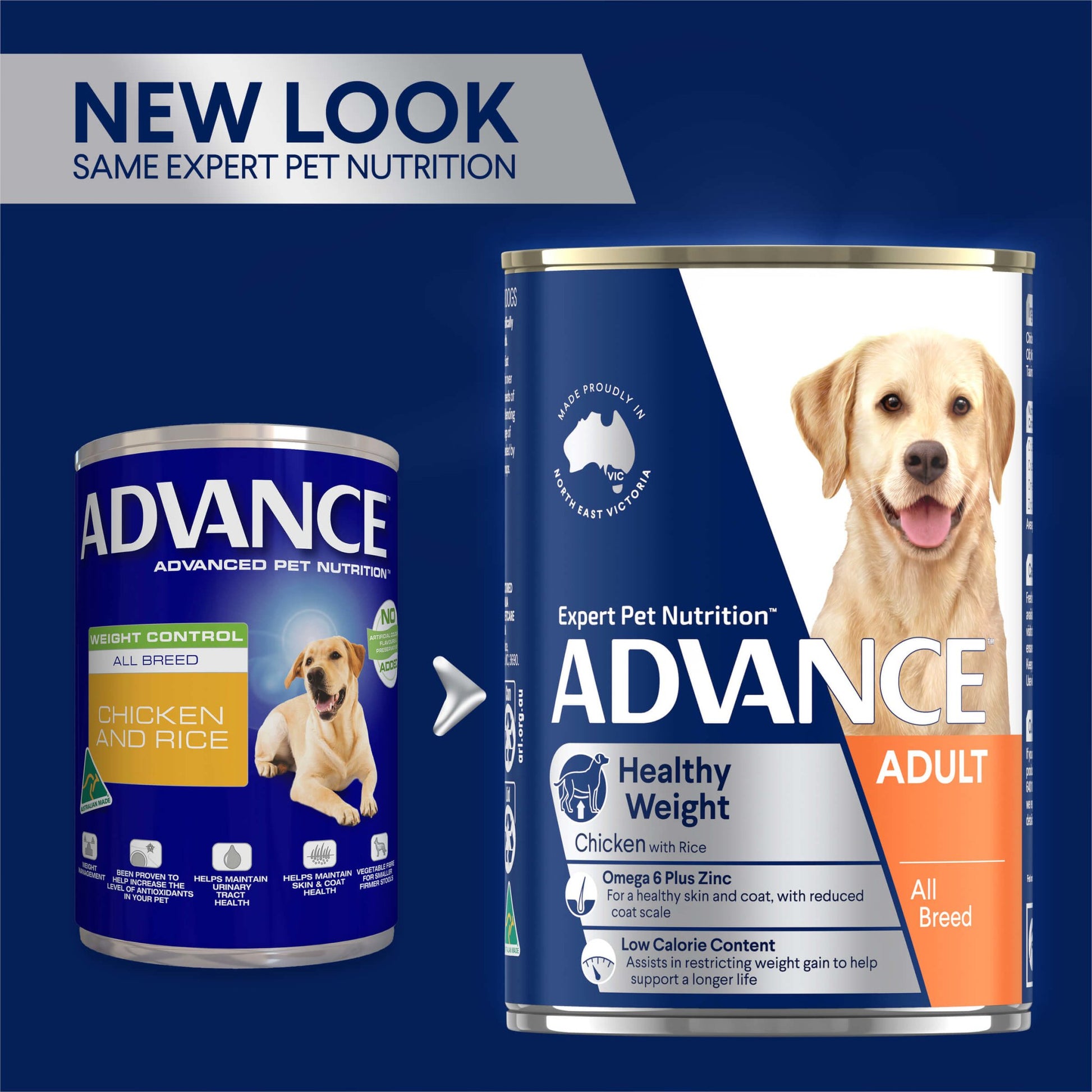 Advance Weight Control Adult Chicken Wet Dog Food - PetPost Australia