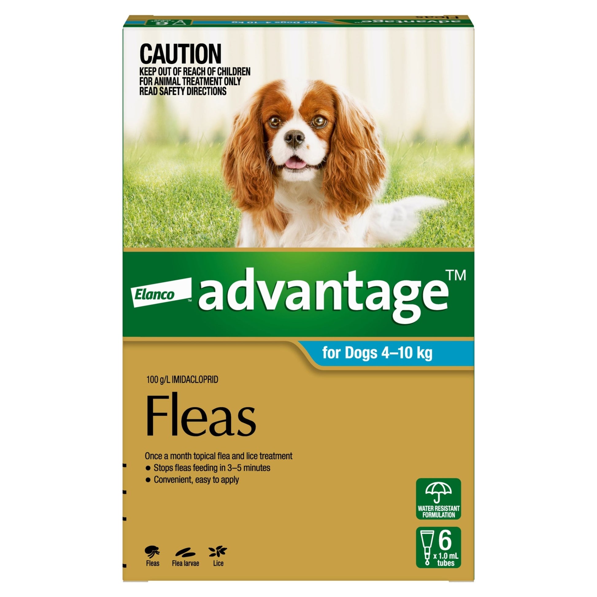 Advantage Flea Treatment 4-10kg Dog - PetPost Australia